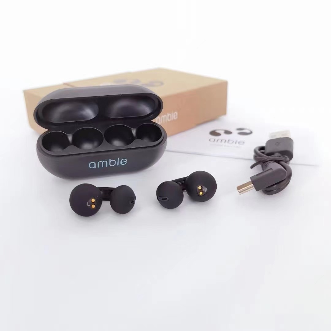 Ambie AM-TW01 Sound Earcuffs Open Ear Bluetooth Wireless Earbuds Earphone  Headph
