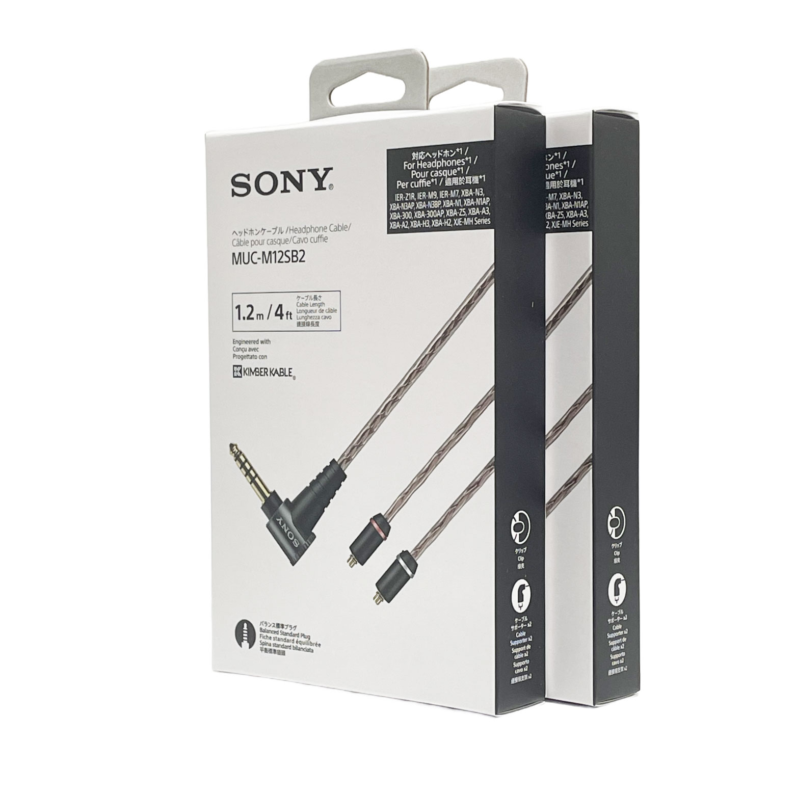 SONY MUC-M12SB2 4.4mm MMCX Balanced Plug 1.2m Audio Cable